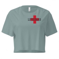 Ladies Festival Cali Crop Top Tee