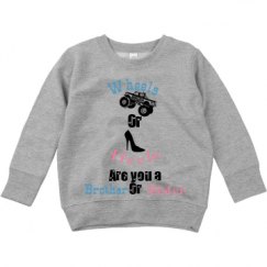 Toddler Crewneck Basic Promo Sweatshirt