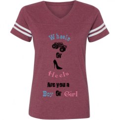 Ladies Relaxed Fit Vintage Sports Tee