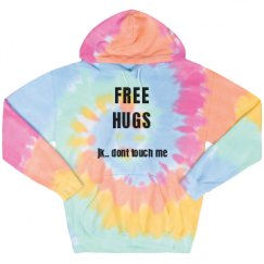 Unisex Tie-Dye Fleece Hoodie