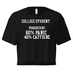 Ladies Festival Cali Crop Top Tee