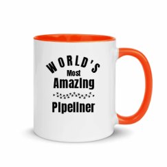 11oz Ceramic Mug with Color Inside