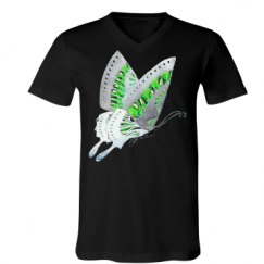 Unisex V-Neck Jersey Tee