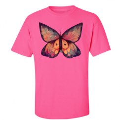 Unisex Ultra Cotton Safety Neon Crewneck Tee