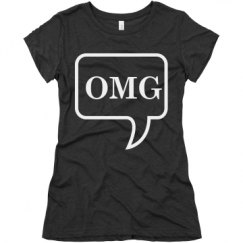 Ladies Slim Fit Super Soft Triblend Tee