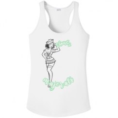 Ladies Athletic Performance Racerback Tank