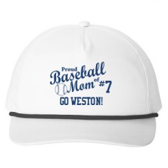 Snapback Five-Panel Rope Hat