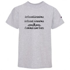 Youth Champion Short Sleeve Tagless Tee