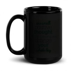 15oz Black Glossy Mug