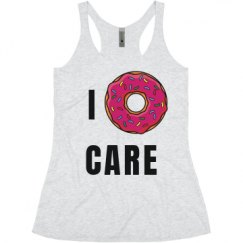 Ladies Slim Fit Super Soft Racerback Triblend Tank