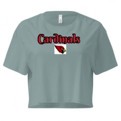 Ladies Festival Cali Crop Top Tee