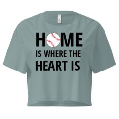 Ladies Festival Cali Crop Top Tee