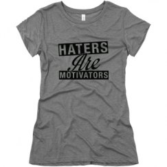 Ladies Slim Fit Super Soft Triblend Tee