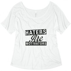 Ladies Flowy Slouchy Tee