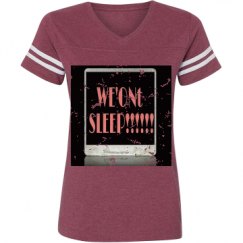 Ladies Relaxed Fit Vintage Sports Tee
