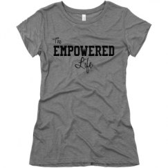 Ladies Slim Fit Super Soft Triblend Tee