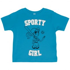 Sporty Girls Baseball T-shirt