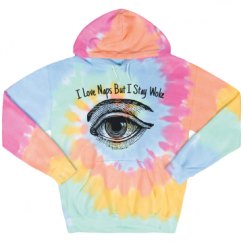 Unisex Tie-Dye Fleece Hoodie