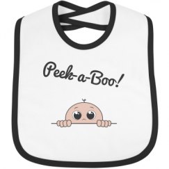 Infant Contrast Trim Bib