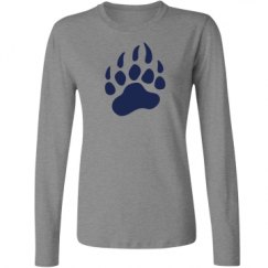 Ladies Relaxed Fit Basic Long Sleeve Tee