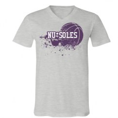 Unisex V-Neck Jersey Tee