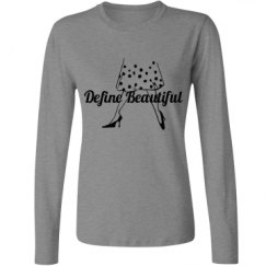 Ladies Relaxed Fit Basic Long Sleeve Tee