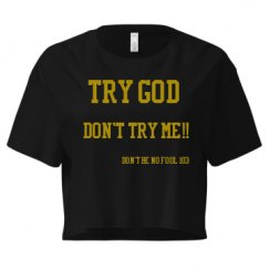 Ladies Festival Cali Crop Top Tee