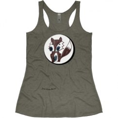 Ladies Slim Fit Super Soft Racerback Triblend Tank