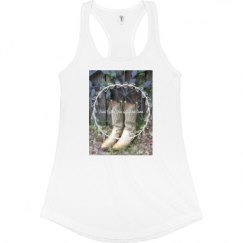 Ladies Slim Fit Racerback Tank Top