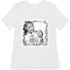 Ladies Relaxed Fit Super Soft Triblend Tee