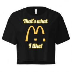 Ladies Festival Cali Crop Top Tee