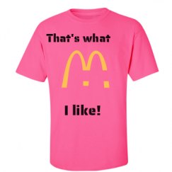 Unisex Ultra Cotton Safety Neon Crewneck Tee