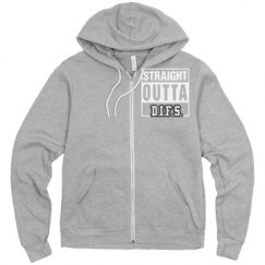 Unisex Fleece Full Zip Midweight Hoodie