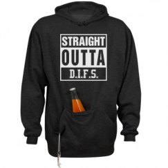 Unisex Beer Holder Tailgate Hoodie