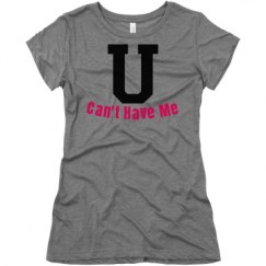 Ladies Slim Fit Super Soft Triblend Tee