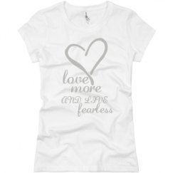 Ladies Slim Fit Basic Promo Jersey Tee