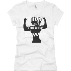 Ladies Slim Fit Basic Promo Jersey Tee