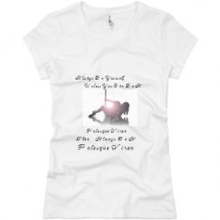 Ladies Slim Fit Basic Promo Jersey Tee