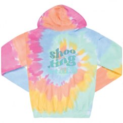 Unisex Tie-Dye Fleece Hoodie