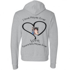 Unisex Fleece Pullover Midweight Hoodie