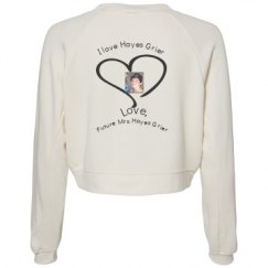 Women's Raglan Pullover Fleece