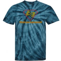 Unisex Tie-Dye Cyclone Pinwheel Tee