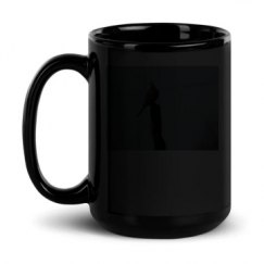 15oz Black Glossy Mug