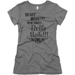 Ladies Slim Fit Super Soft Triblend Tee
