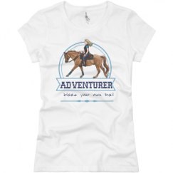 Ladies Slim Fit Basic Promo Jersey Tee