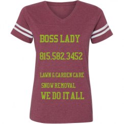 Ladies Relaxed Fit Vintage Sports Tee