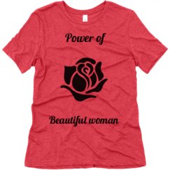 Ladies Relaxed Fit Super Soft Triblend Tee