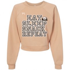 Women's Raglan Pullover Fleece
