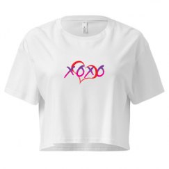 Ladies Festival Cali Crop Top Tee