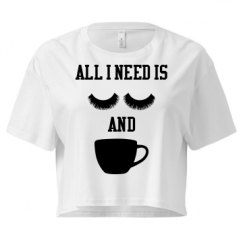 Ladies Festival Cali Crop Top Tee